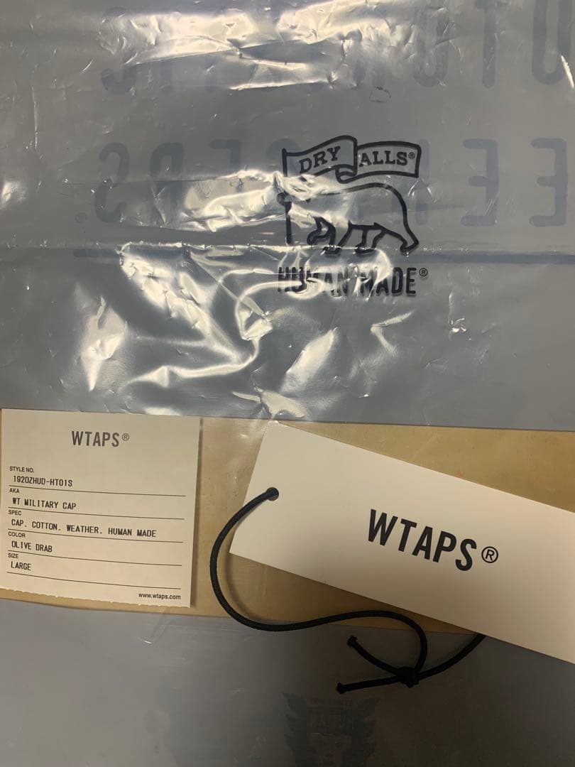 超レア　wtaps HUMANMADE コラボ　ミリタリー　キャップ　Lサイズ