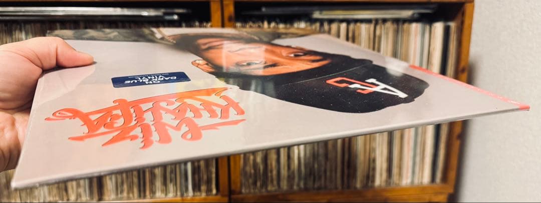 新品未開封 Wiz Khalifa ブルー・ヴァイナル仕様 LP シールド