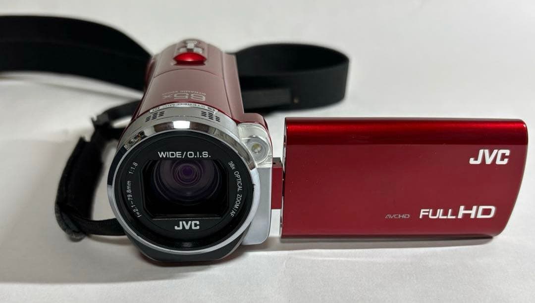 JVC Everio GZ-E565R フルHDビデオカメラ レッド