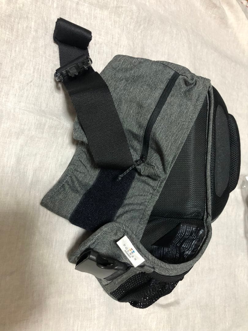 【19minn】POLBAN ADVANCEヒップシート メランジグレー
