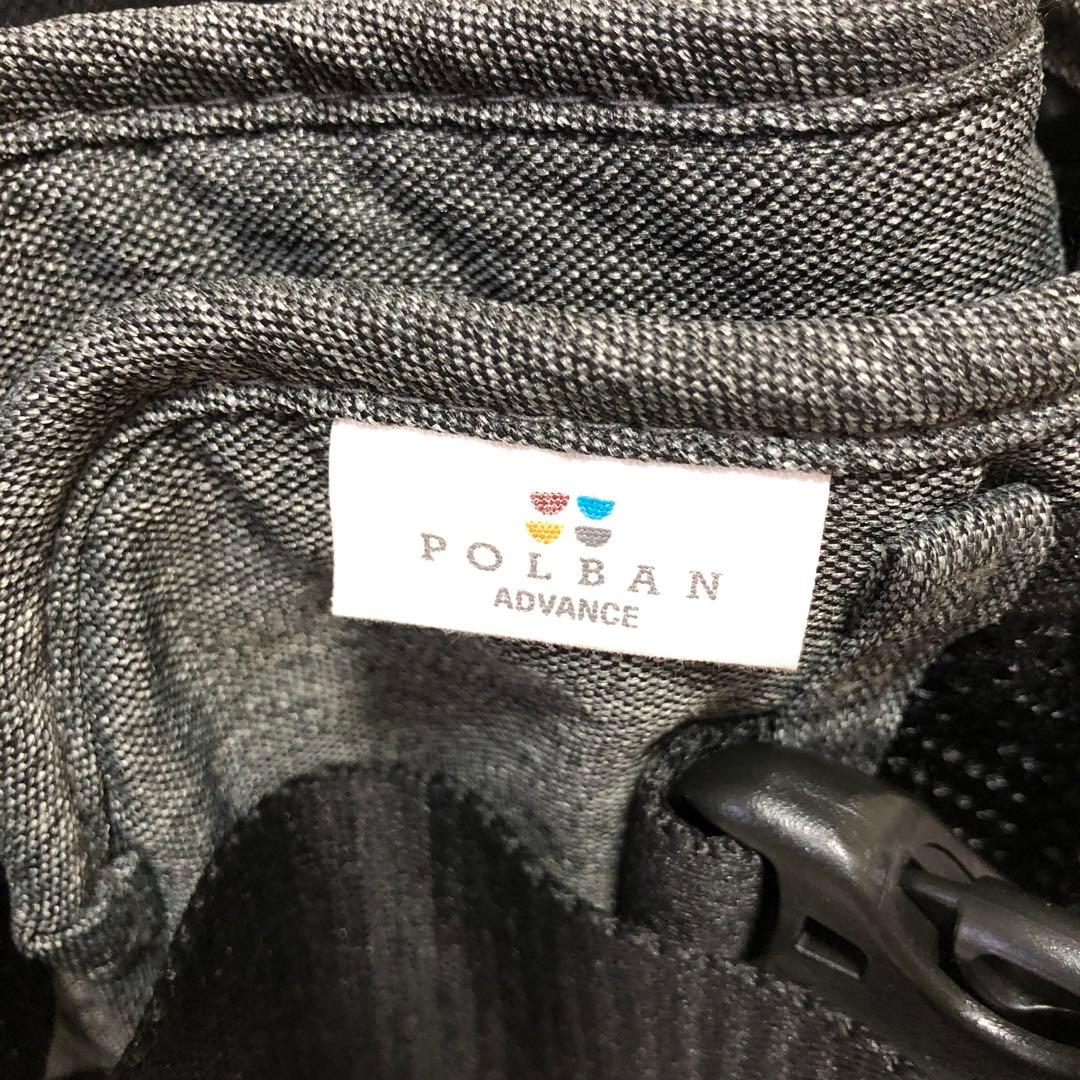 【19minn】POLBAN ADVANCEヒップシート メランジグレー