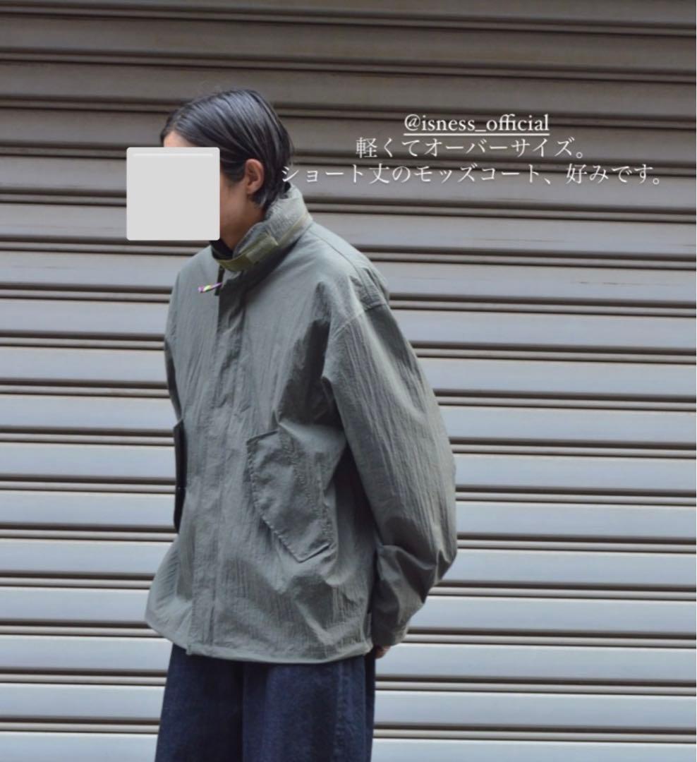 isness ナイロン ショート モッズコート　M-65