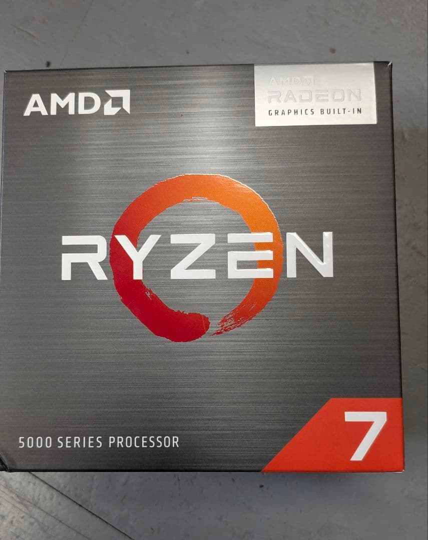 AMD Ryzen 7 5700G 5000シリーズ CPU