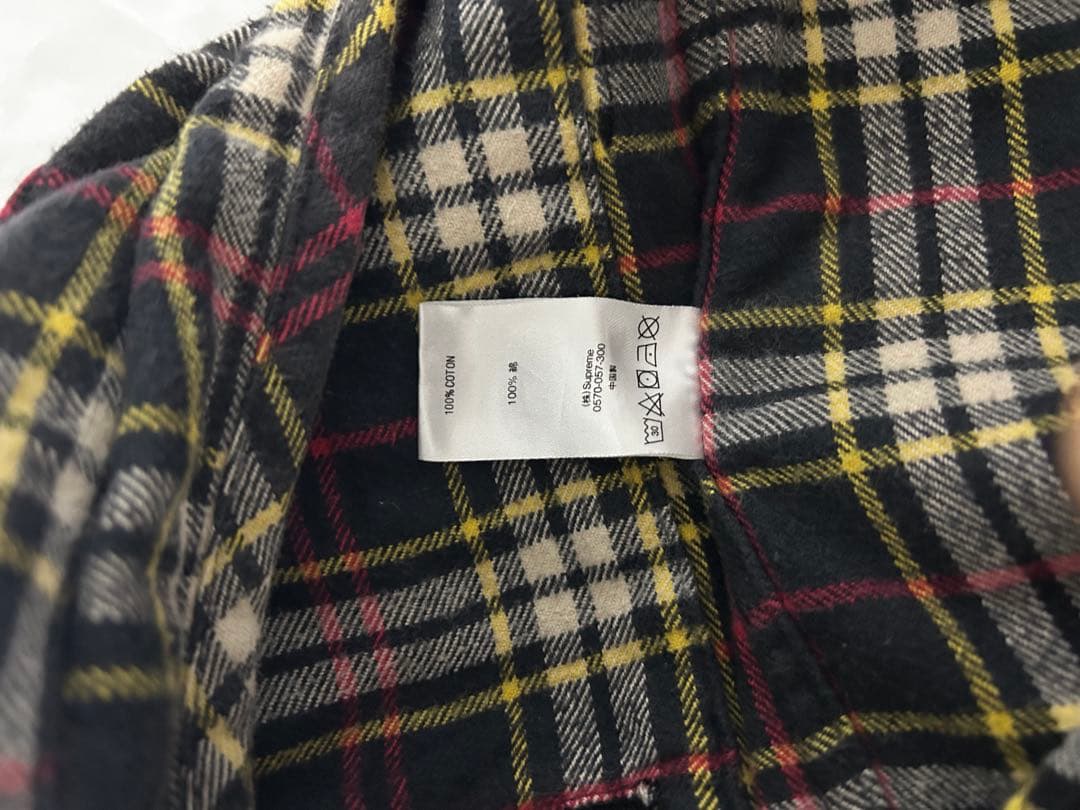 トップス supreme 20AW / Tartan Flannel Cargo Vest