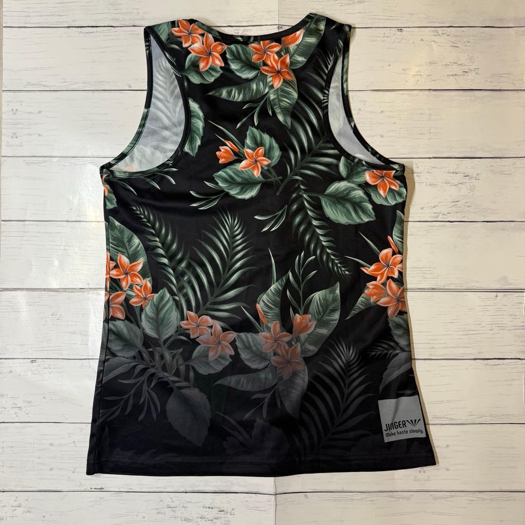 JINGER タンクトップ&スカート　セット　花柄　Lサイズ　　美品