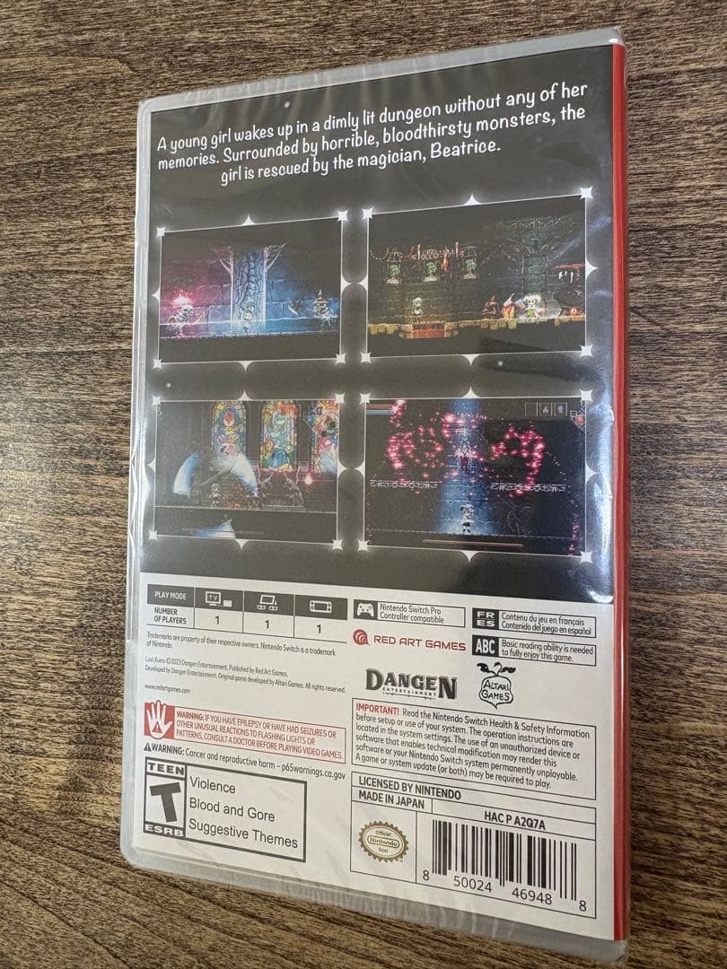 【未開封新品】Lost Ruins（Nintendo Switch海外版）