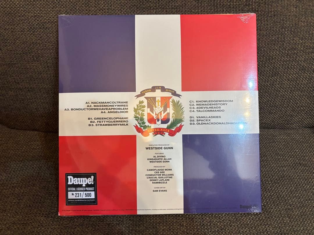限定500枚 Daupe!盤 Westside Gunn 未開封