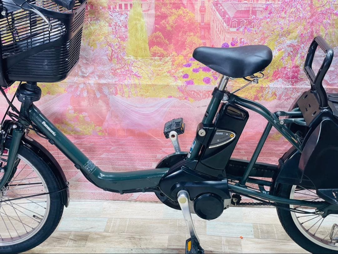 ZK3641 電動自転車 パナソニック 子供乗せ 20インチ 送料無料