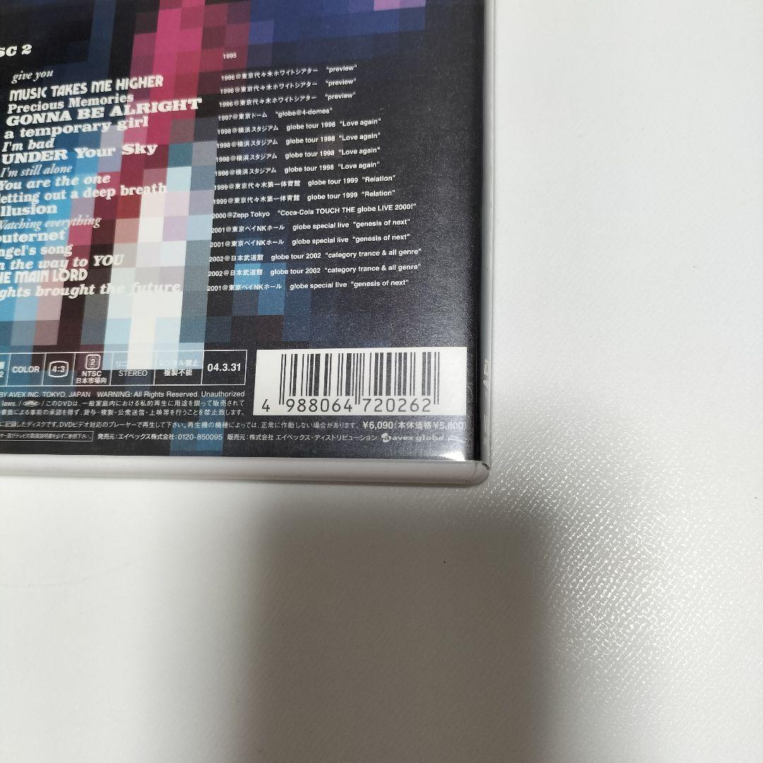 globe the best live 1995-2002　DVD　中古