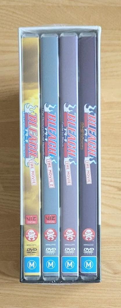 *リージョン機確認 わけ有 豪州限定 劇場版 BLEACH 映画 4本 DVD