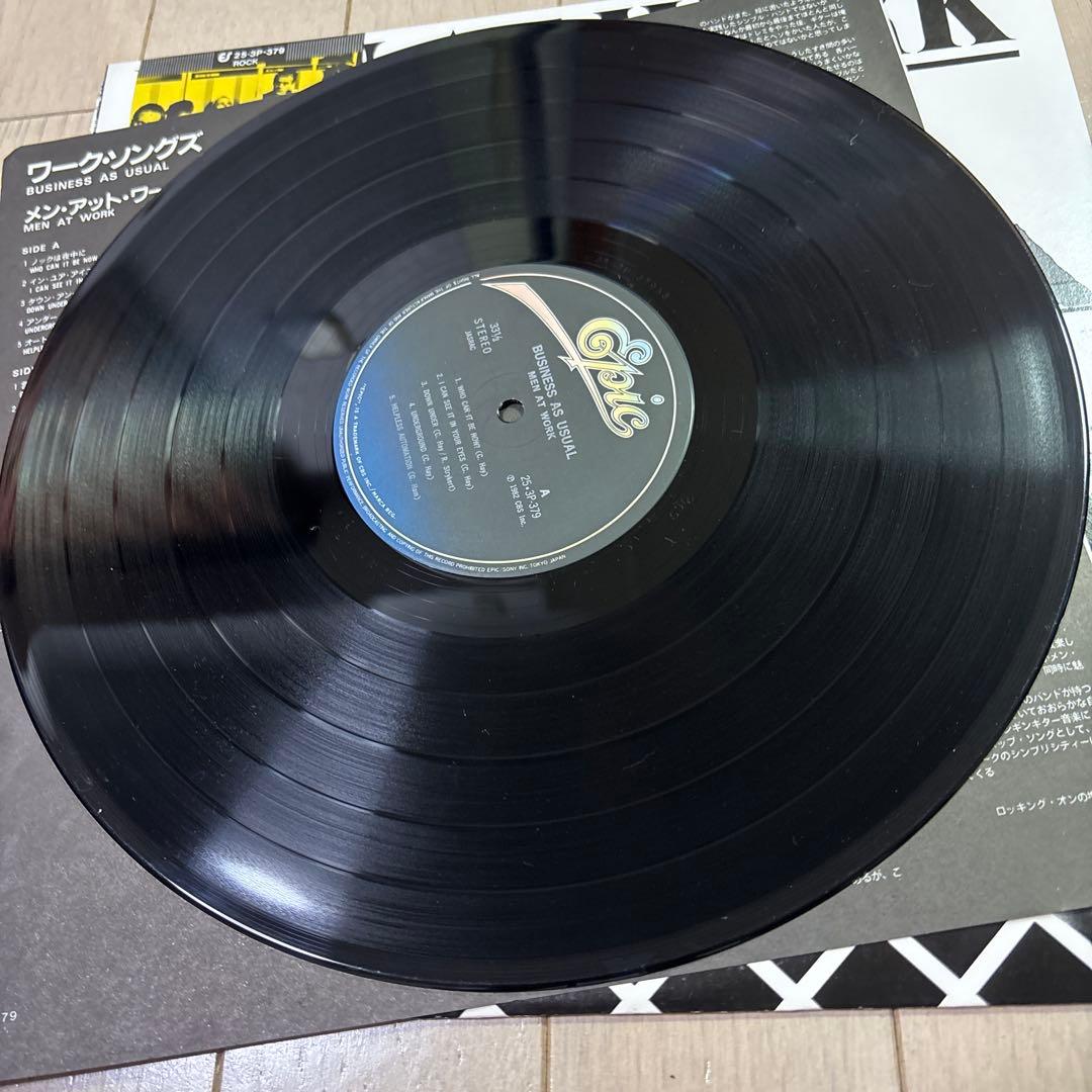Men At Work Workin' Night Work レコード