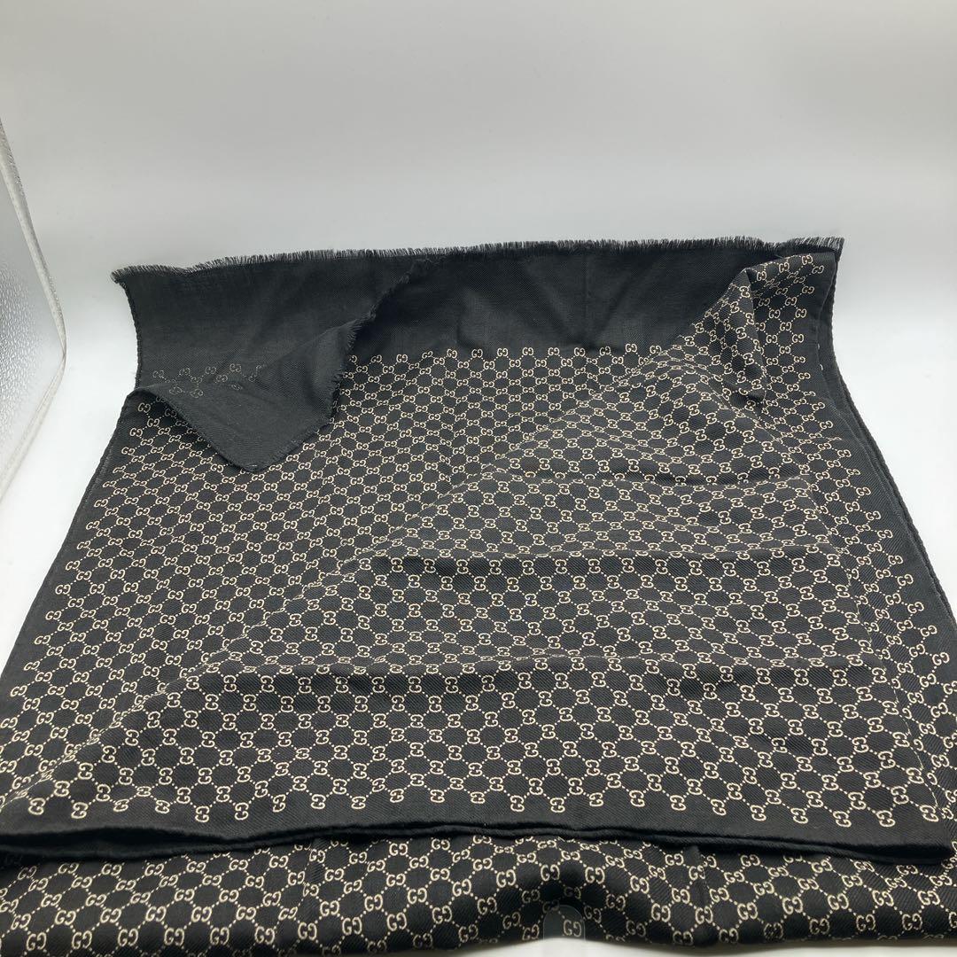 GUCCI ロゴパターン ストール マフラー