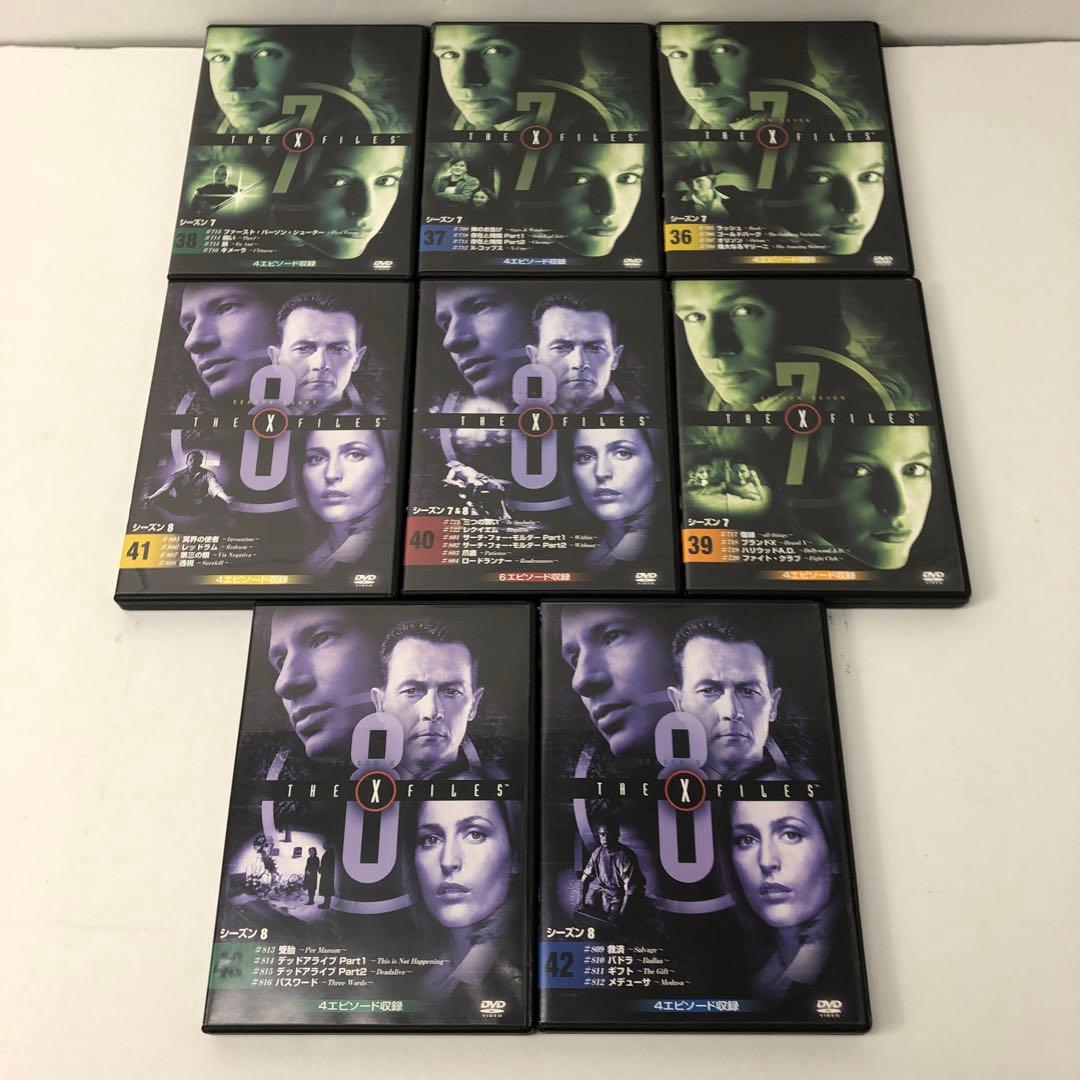 04▢デアゴスティーニ Xファイル 全49巻+劇場版 DVD IY0521-9