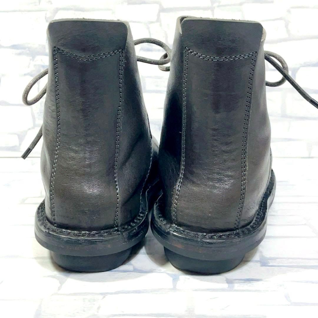 trippen NOMAD レザー レースアップ ショートブーツ 35