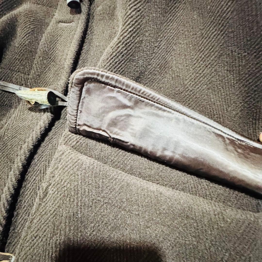 Paul Smith ダッフルコート ヘリンボーン ロング丈 水牛トグル L