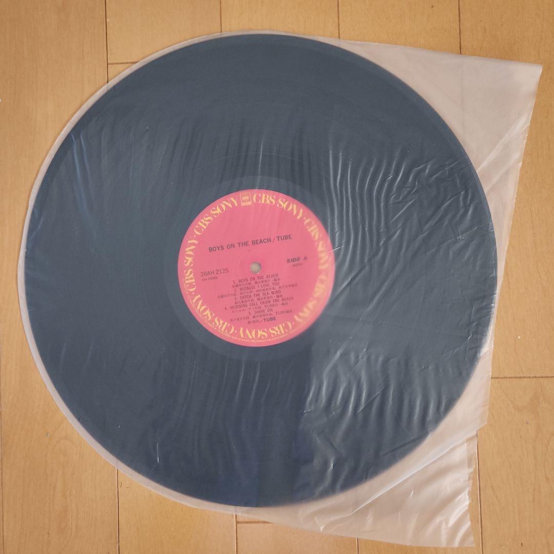 帯付きTUBE/ 3枚セット レコード
