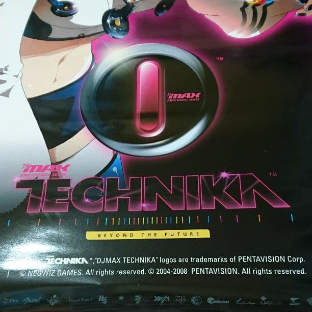 djmax テクニカ　ポスター