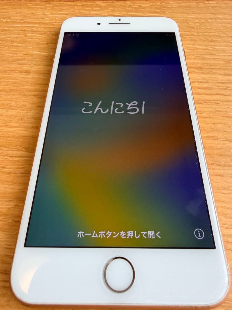 iPhone8plus 64GBピンクゴールド SIMフリー バッテリー89%