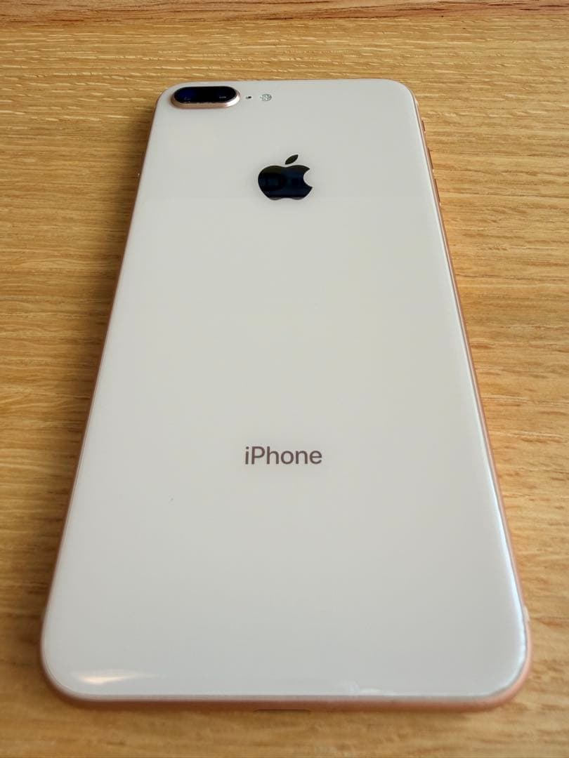 iPhone8plus 64GBピンクゴールド SIMフリー バッテリー89%