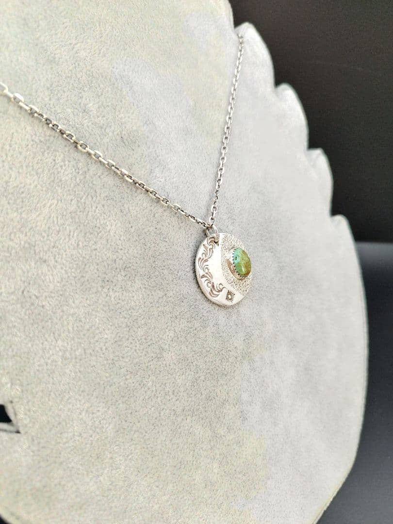 アリゾナフリーダム ネックレス silver925 ターコイズ 唐草アクセサリー