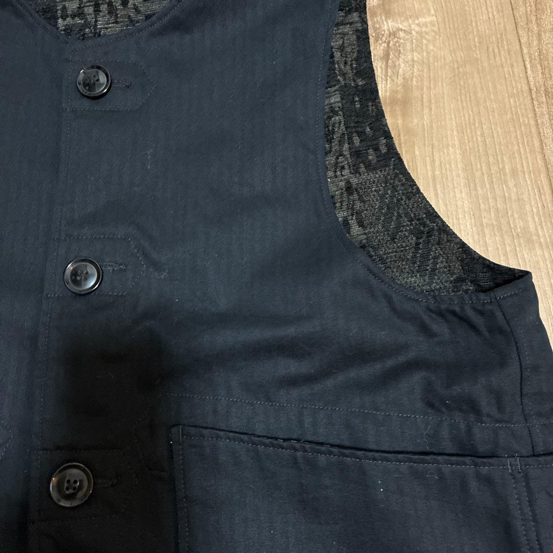 engineered garments リバーシブルベスト　L