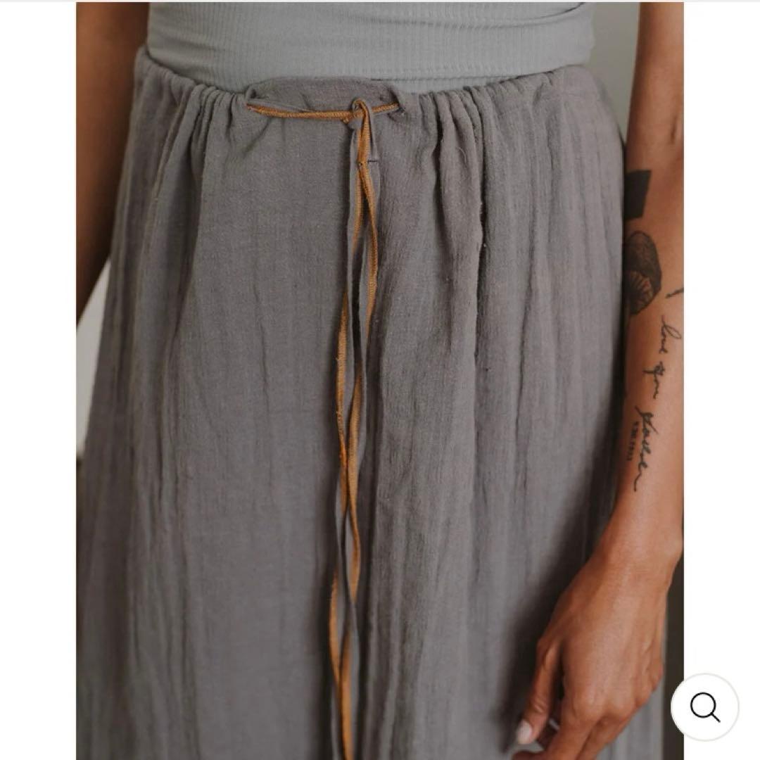 ベースレンジ MAX SKIRT BAYON GREY (YELLOW) S