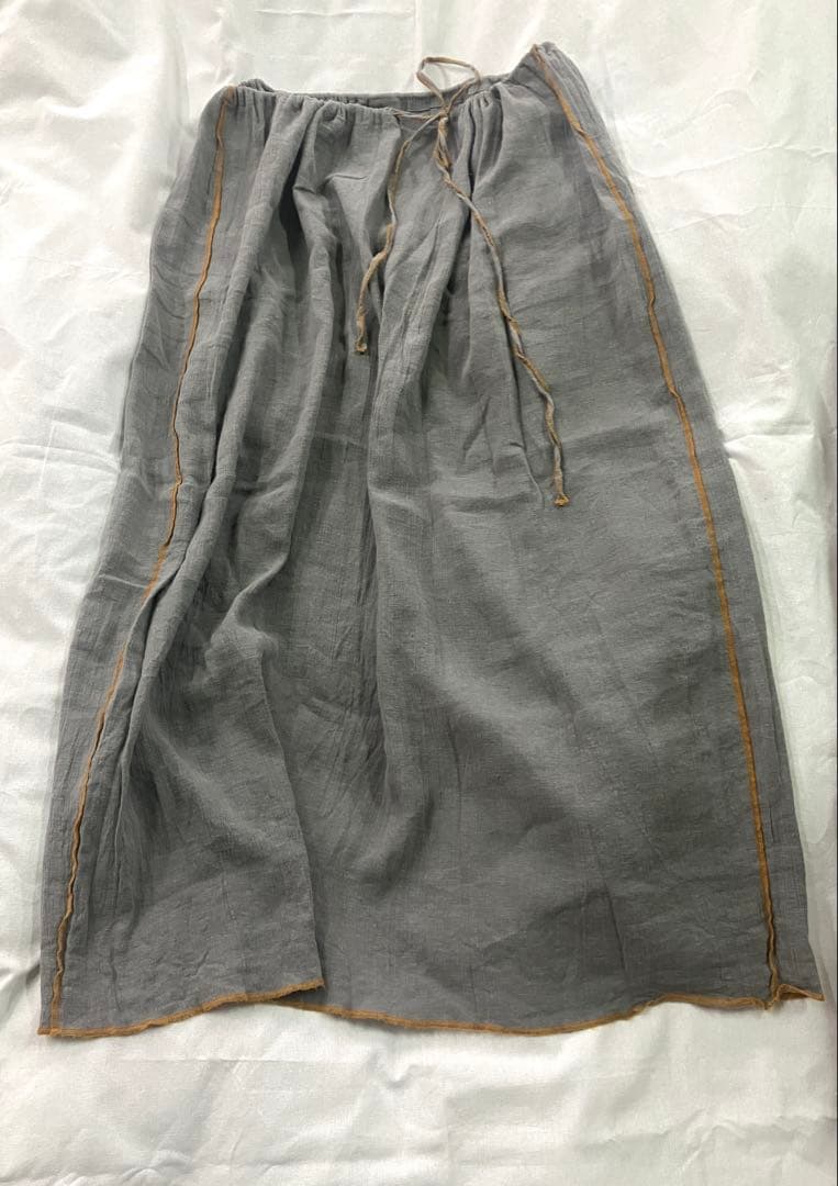 ベースレンジ MAX SKIRT BAYON GREY (YELLOW) S