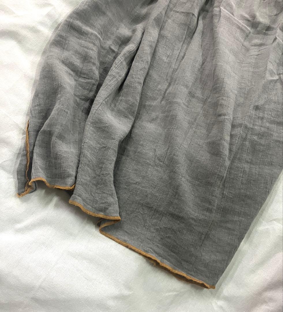 ベースレンジ MAX SKIRT BAYON GREY (YELLOW) S