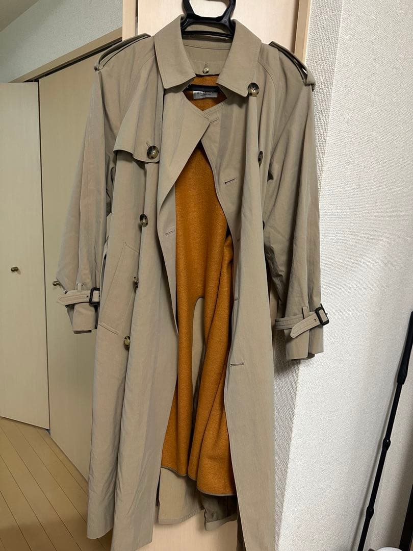 トゥモローランド　シャンブレーツイル トレンチコート