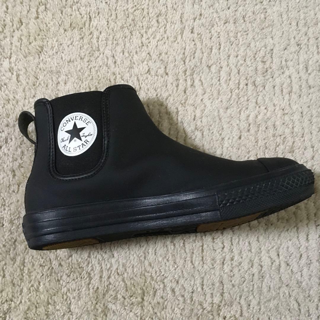 CONVERSE ALL STAR レインブーツ　ブラック22.5cm
