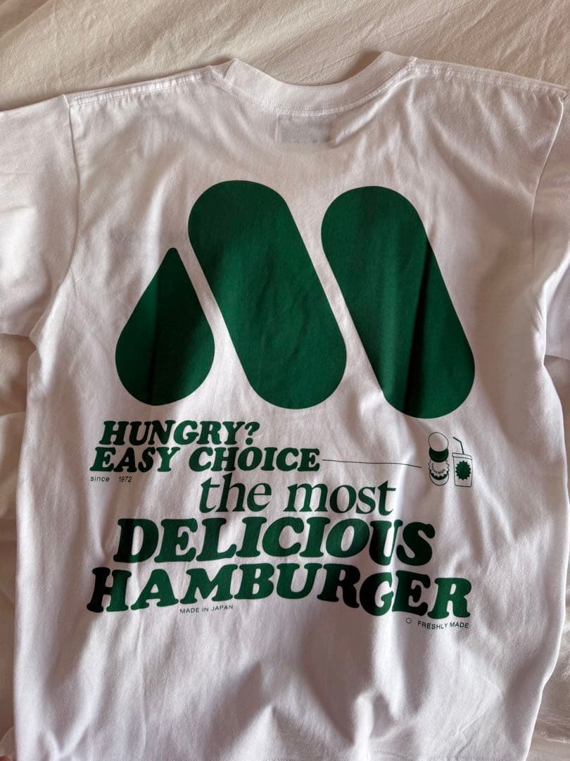 新品未使用　味な副音声モスバーガーは最高Tシャツ・グリーンM