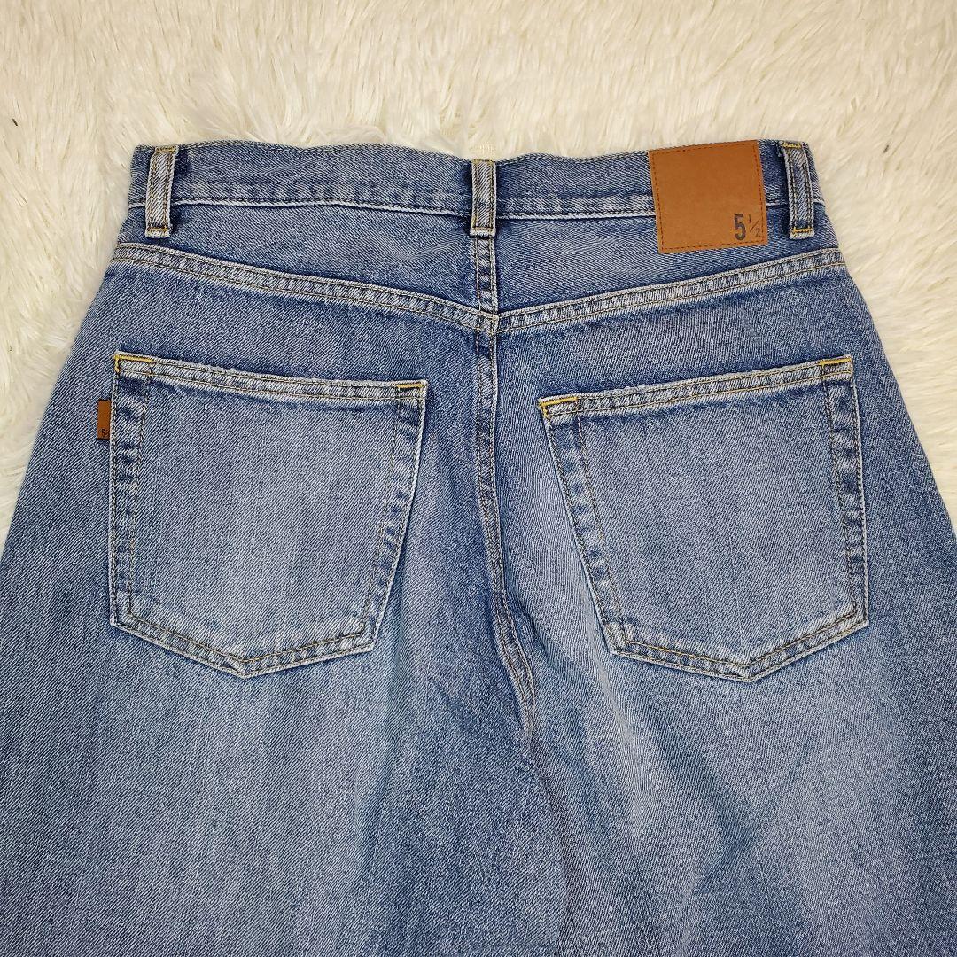 【極美品】Spick and Span 5 1/2 BAGGYDENIM 現行