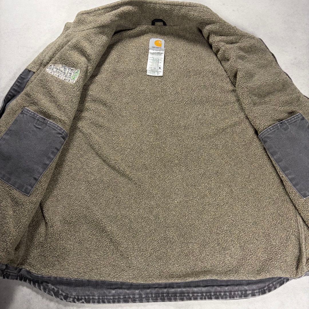 L カーハート ダックベスト 裏ボア ボアベスト GVL Carhartt