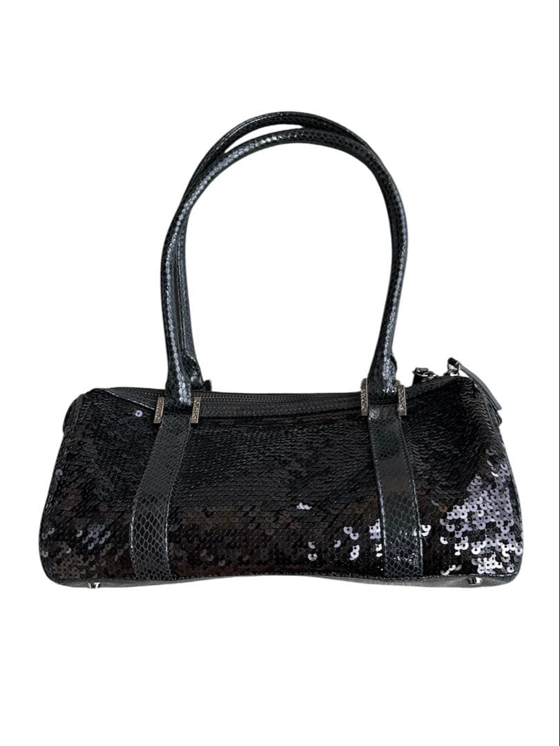 バッグ sequin design mini boston bag