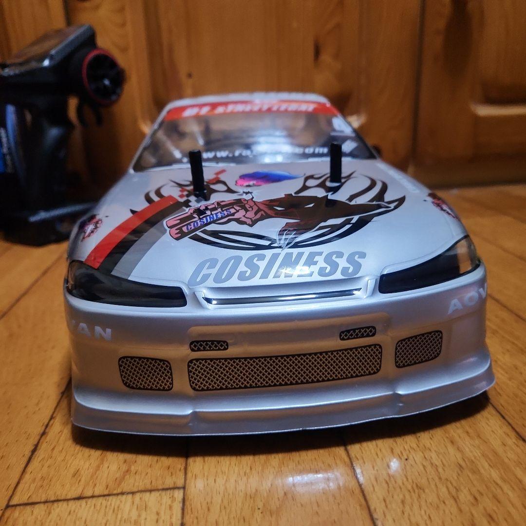 タミヤ ドリフト ラジコン フルセット　TT01　　シルビアボディ　tt02　②