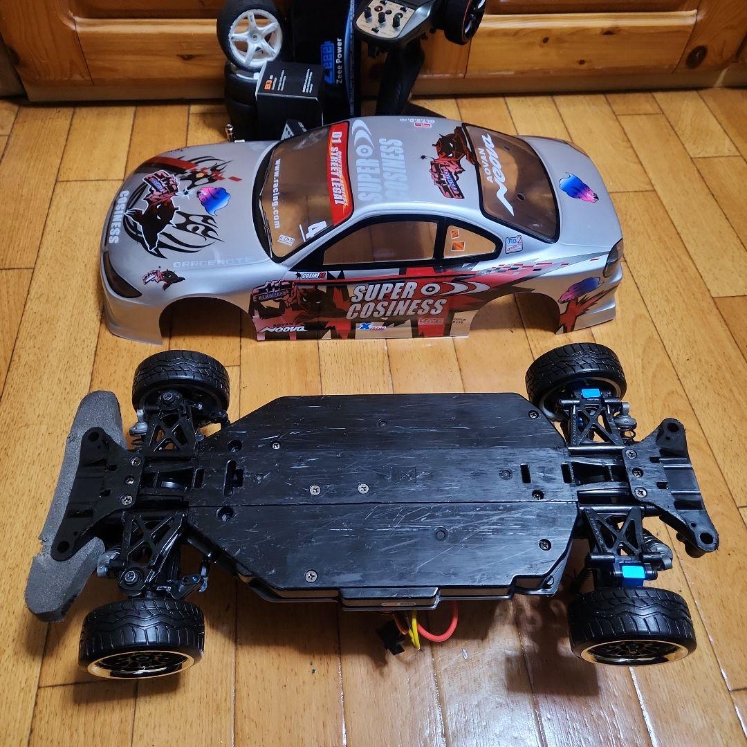 タミヤ ドリフト ラジコン フルセット　TT01　　シルビアボディ　tt02　②