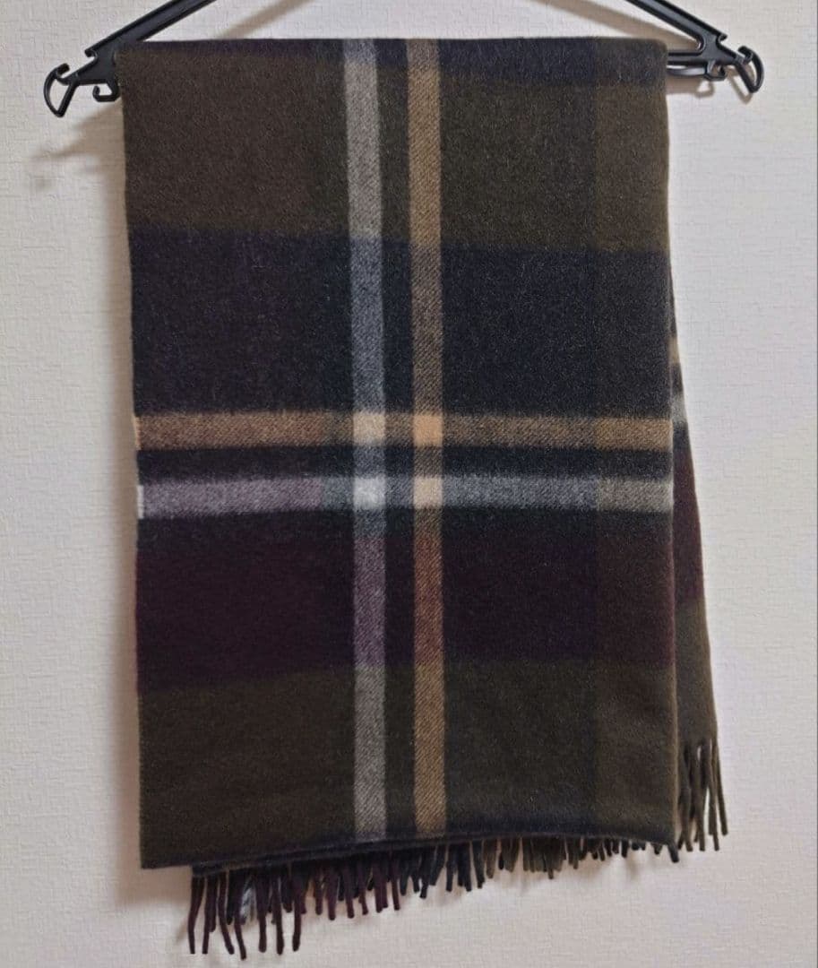 【美品】ジョシュアエリス　カシミア　大判ストール