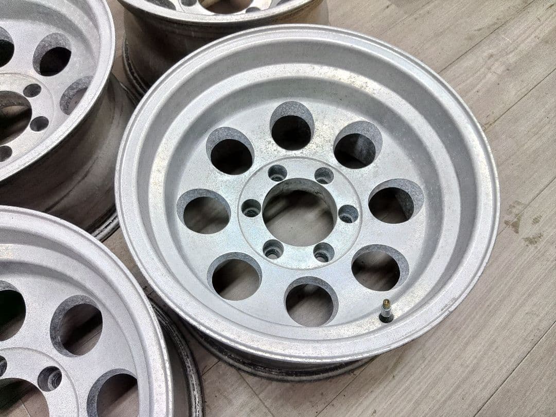 希少16インチ 139.7 9J -50 6穴 ホイール ランクル 深リム h