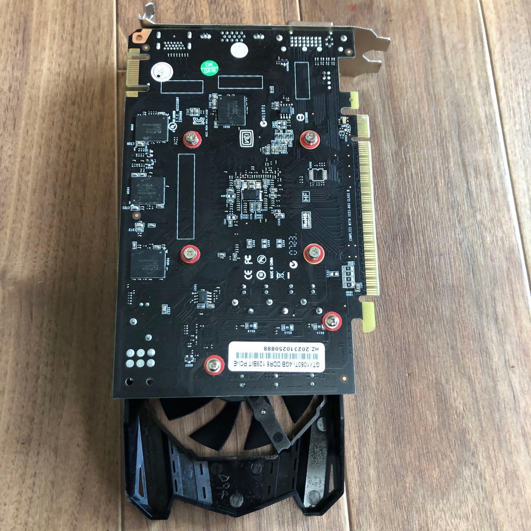 NVIDIA グラフィックボード GTX1060Ti 4GB DDR5