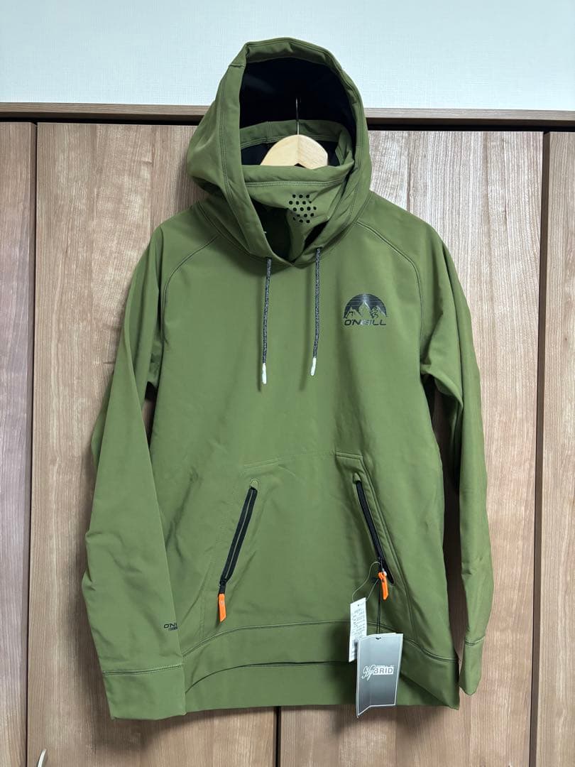 新品　O'NEILL スノーボードウエア　撥水パーカー　M