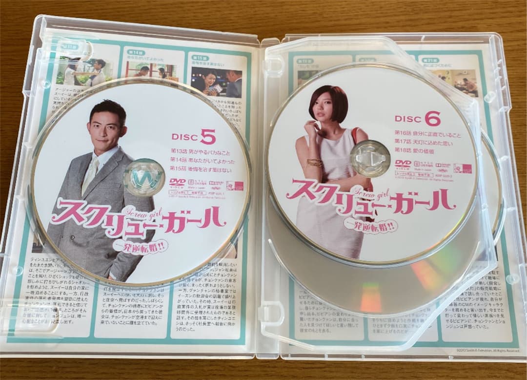 スクリューガール DVD BOX 1 2 3 ★ 12枚組 全35話 特典映像