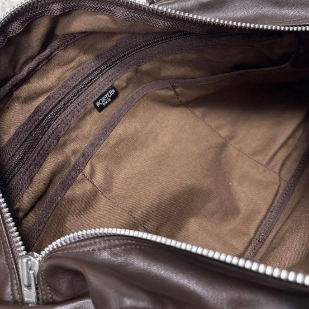 極めて美品✨PORTER フリースタイル ボストンバッグ ブラウン