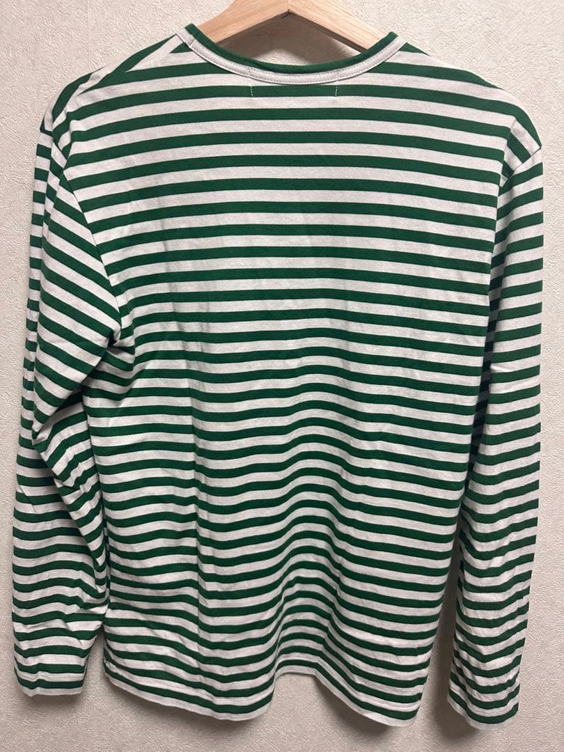 コムデギャルソンボーダーロングTシャツ