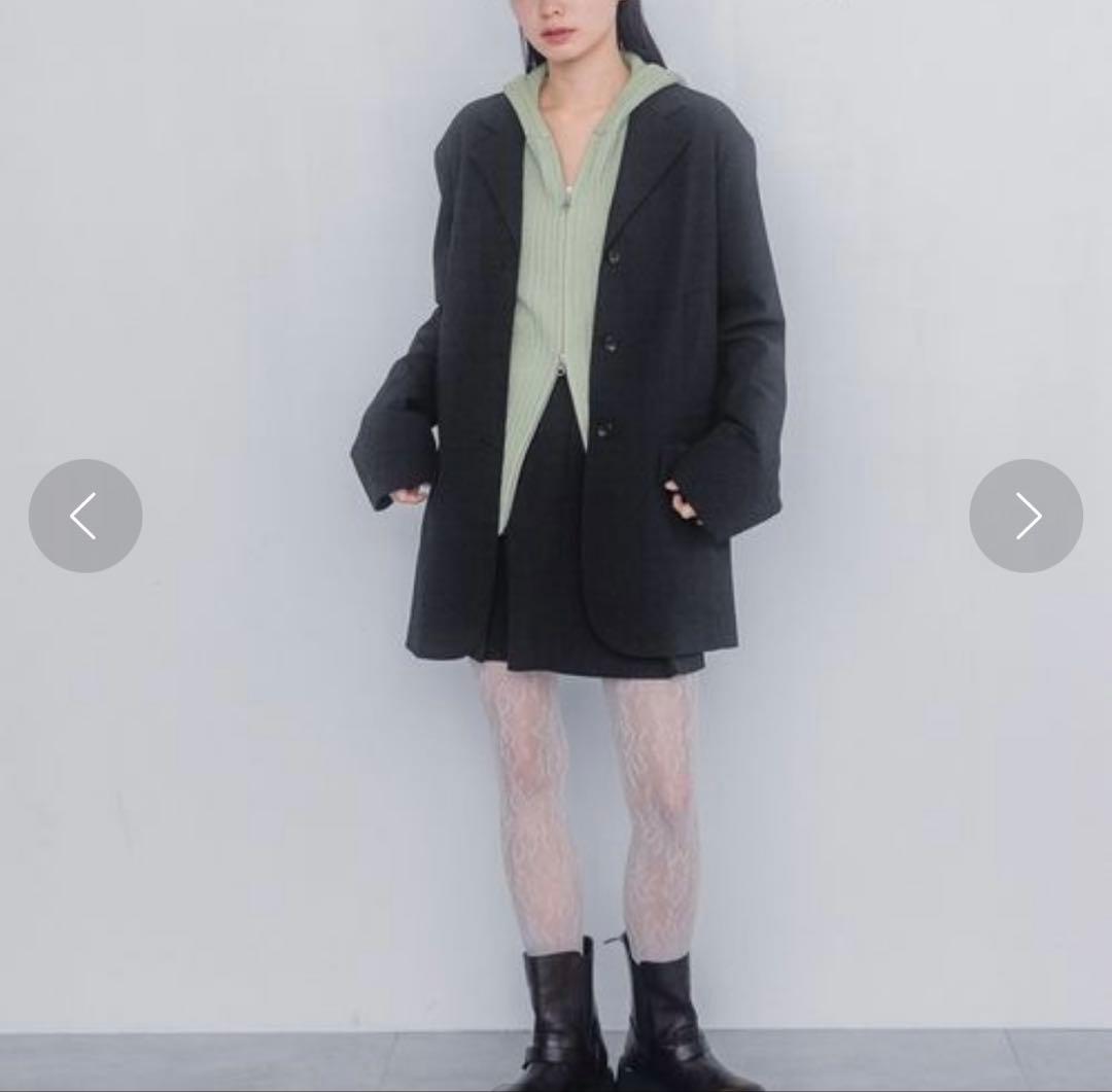 JEANASIS リネンライクステッチジャケット