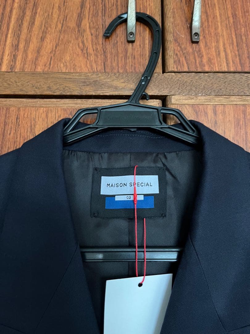 【新品タグ付き】MAISON SPECIAL ピークドラペルテーラードジャケット