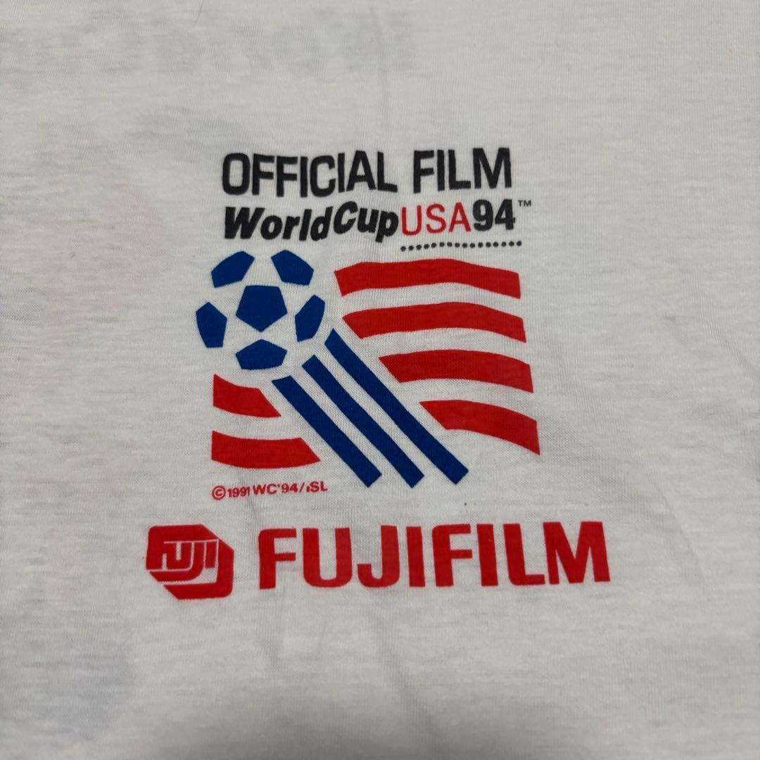 【公式】94年W杯 FUJIFILM 半袖Tシャツ アメリカ大会 コレクター L