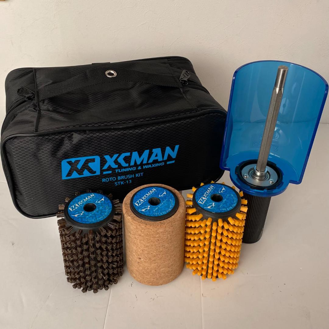 XCMAN ロトブラシ２点セット（馬毛、シャフト）