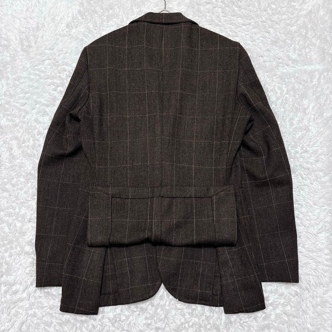 美品✨ Gi.Capri ジ・カプリ イタリア製 ウールジャケット 44 茶