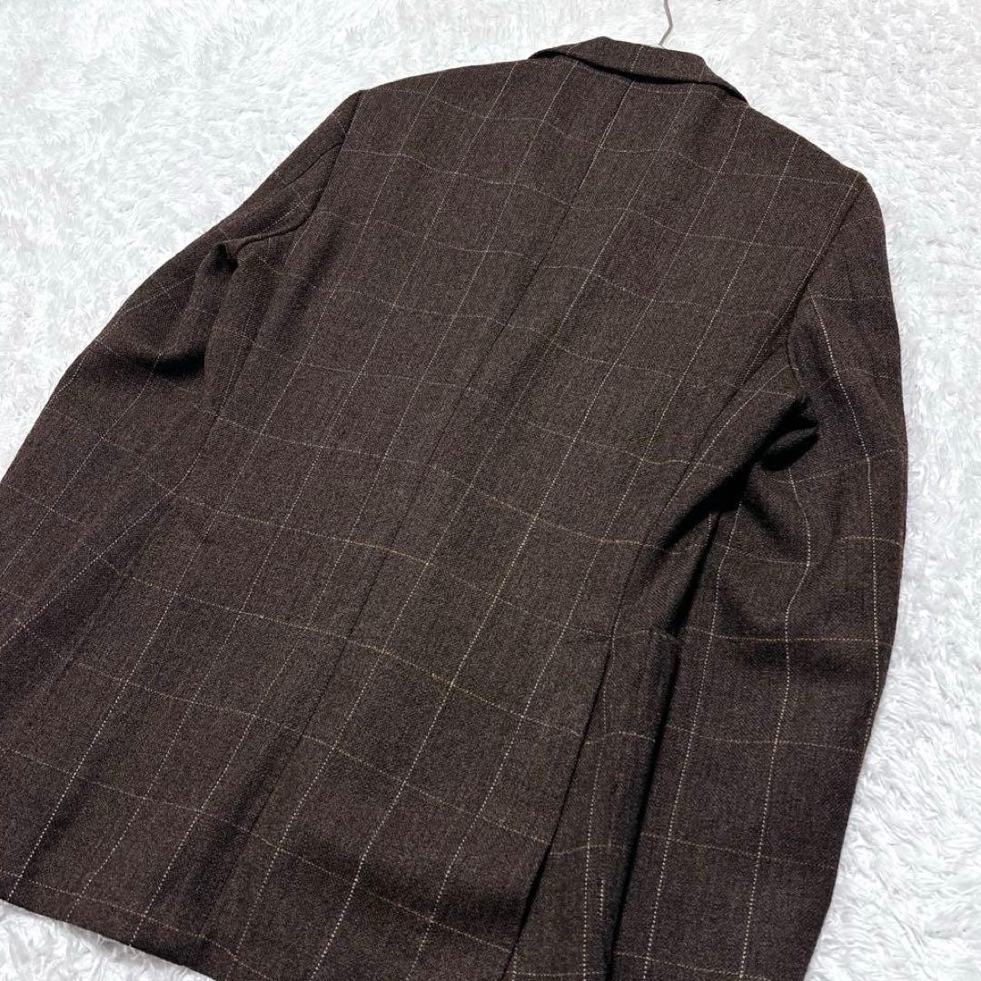美品✨ Gi.Capri ジ・カプリ イタリア製 ウールジャケット 44 茶