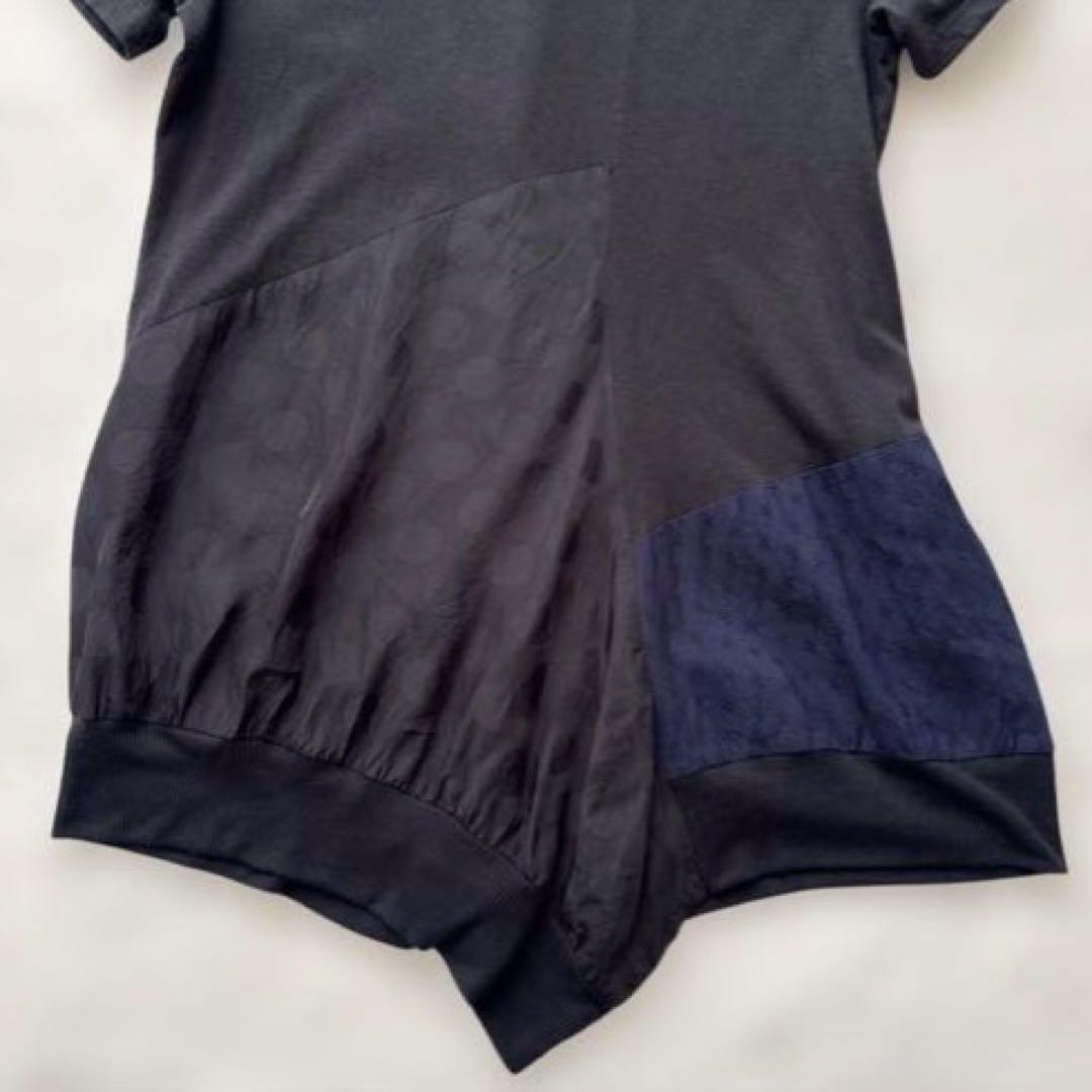 ワイズ Y's Yohji Yamamoto カーディガン 半袖 異素材MIX